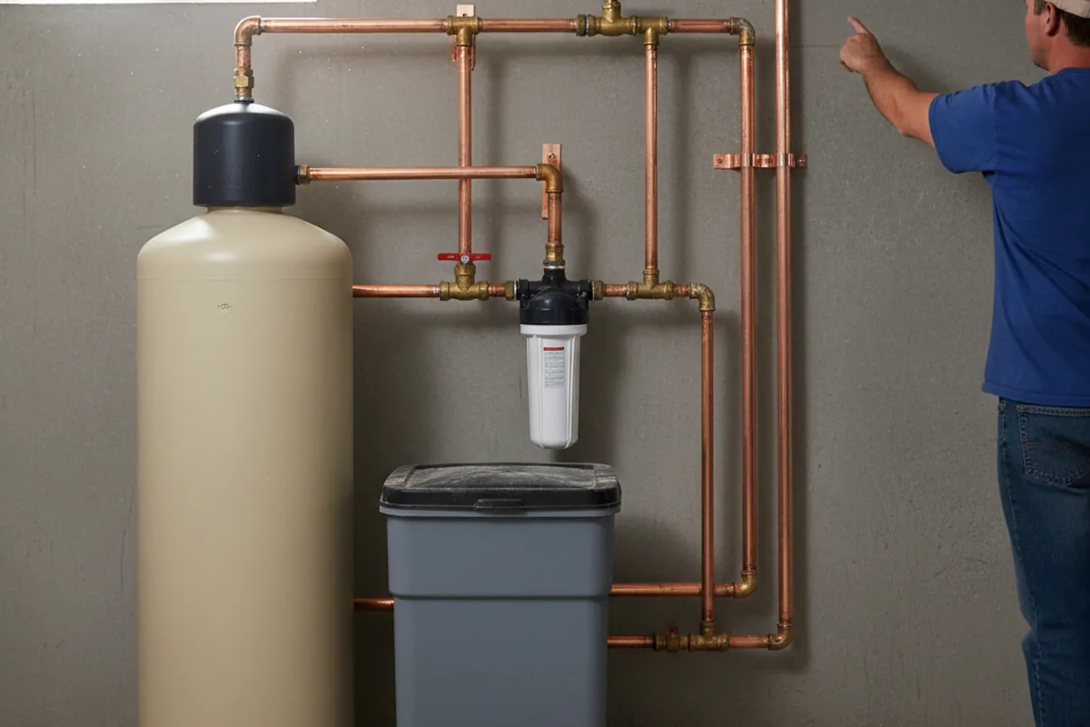 Whole-house water treatment system installed in Peggs